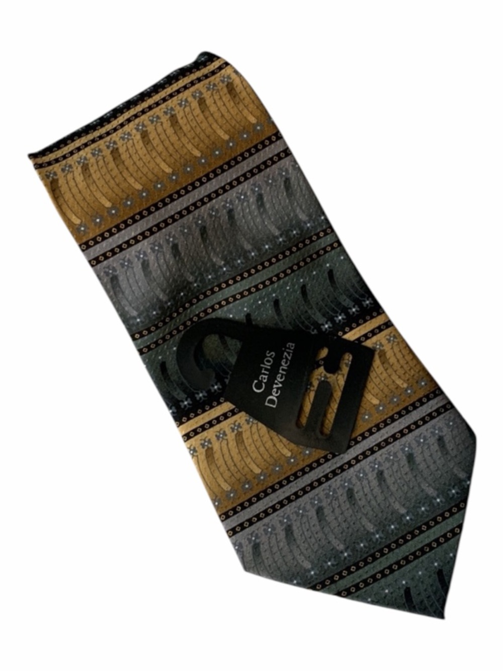 Carlos Devenezia Multicolored Silk Tie